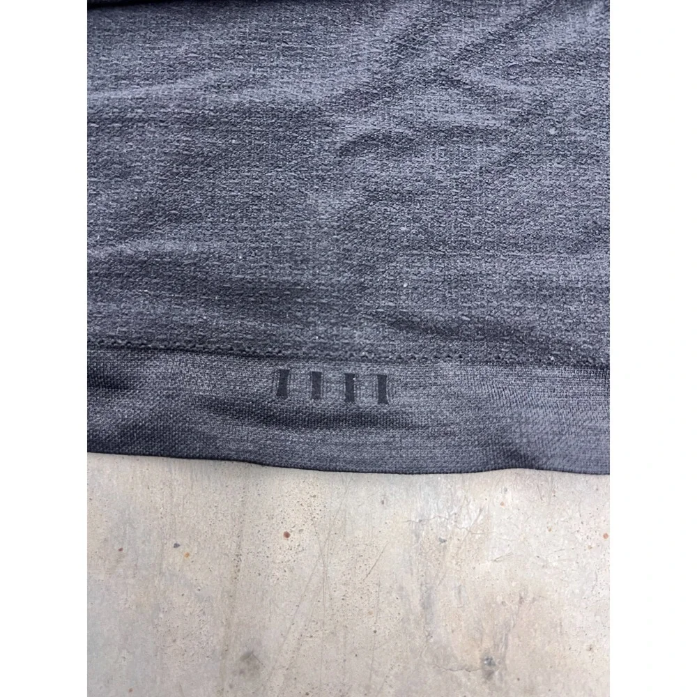 Lululemon Tank Top Size 4 Women's Black Mesh Racerback Activewear Yoga Workout